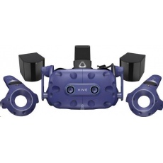 HTC Vive Pro Eye brýle pro virtuální realitu, 2x 1440x1600 px, 90Hz, FOV 110°, Eye tracking, modrá