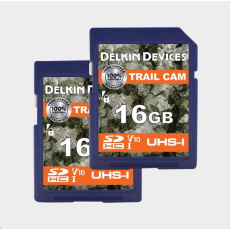Delkin SDHC Trail Cam R100/W30 (V10) 16GB (2-pack) Delkin SDHC Trail Cam R100/W30 (V10) 16GB (2-pack)