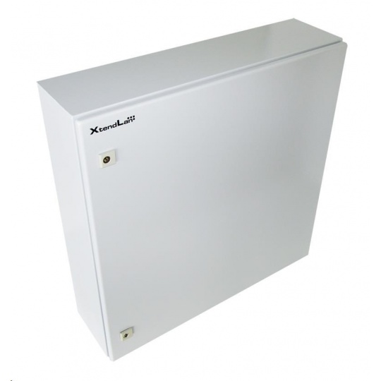 XtendLan 19" venkovní vodotěsný rozvaděč 17U 760x450, krytí IP55, nosnost 65kg, šedý