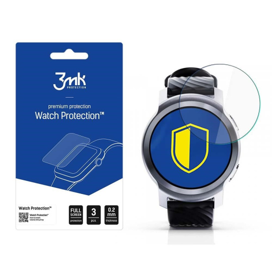 3mk hybridní sklo Watch Protection FlexibleGlass pro Motorola Moto Watch 100 (3ks)