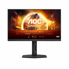 BAZAR - AOC MT IPS LCD WLED 23,8" 24G4X - IPS panel, 180Hz, 0,5ms, 1920x1080, 2xHDMI, DP, repro, pivot - Poškozený obal BAZAR - AOC MT IPS LCD WLED 23,8" 24G4X - IPS panel, 180Hz, 0,5ms, 1920x1080, 2xHDMI, DP, repro, pivot - Poškozený obal