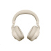 Jabra náhlavní souprava Evolve2 85, Link 380c MS, stereo, béžová