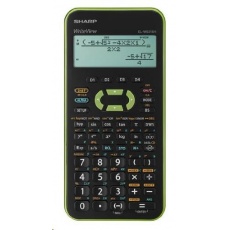 SHARP kalkulačka - ELW531XHGR - zelená