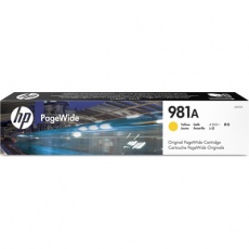 HP 981A Yellow Original PageWide Cartridge (6,000 pages) HP 981A Yellow Original PageWide Cartridge (6,000 pages)