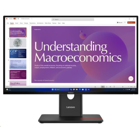LENOVO LCD T24D-40 - 23.8",IPS,16:9,1920x1080,120Hz,250cd/m2,1500:1,4ms,USB-C(96W PD),HDMI,DP,DPout,DC,USBHub,RJ45,Pivot LENOVO LCD T24D-40 - 23.8",IPS,16:9,1920x1080,120Hz,250cd/m2,1500:1,4ms,USB-C(96W PD),HDMI,DP,DPout,DC,USBHub,RJ45,Pivot