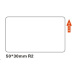Niimbot štítky R 50x30mm 230ks White pro B21, B21S, B3S, B1