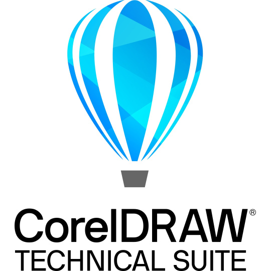 CorelDRAW Technical Suite 2026 Business Perpetual License (incl. 1 Yr CorelSure Maintenance)(51-250)