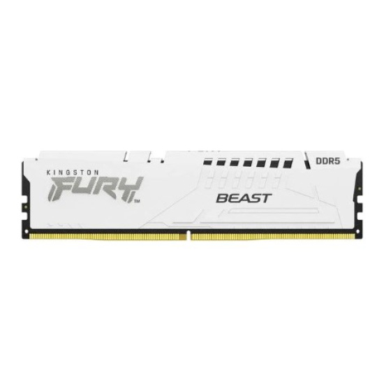 KINGSTON DIMM DDR5 128GB (Kit of 4) 5600MT/s CL40 FURY Beast White XMP