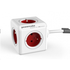 Allocacoc PowerCube Extended Red (1,5m) Allocacoc PowerCube Extended Red (1,5m)