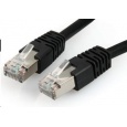 GEMBIRD kabel patchcord CAT6 stíněný FTP 1m, černý