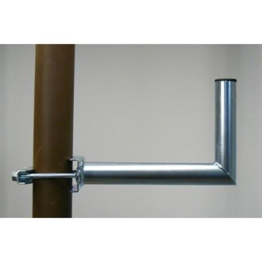 Držák antény na stožár, galvanický zinek, délka 30cm