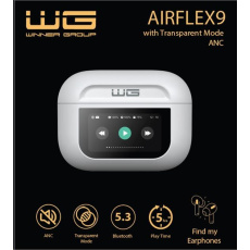WG - Bluetooth sluchátka WG AirFlex 9 / Avatar / white WG - Bluetooth sluchátka WG AirFlex 9 / Avatar / white