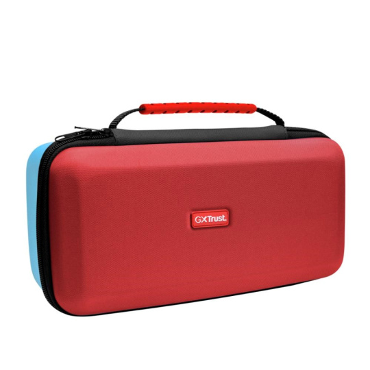 TRUST Pouzdro pro Nintendo Switch GXT1252RB XL HARDCASE SWITCH 2, červeno-modrá TRUST Pouzdro pro Nintendo Switch GXT1252RB XL HARDCASE SWITCH 2, červeno-modrá