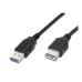 PremiumCord Prodlužovací kabel USB 3.0 Super-speed 5Gbps A-A, MF, 9pin, 3m