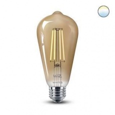 WIZ LED Žárovka SMART WiFi ST64 E27 DW FA Q Teplá Dimmable Filament 550lm 2700K (WZE21016411-A) WIZ LED Žárovka SMART WiFi ST64 E27 DW FA Q Teplá Dimmable Filament 550lm 2700K (WZE21016411-A)