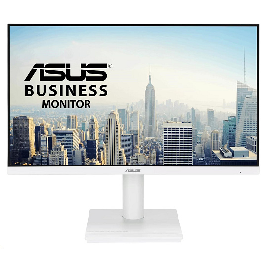 ASUS LCD 27" VA279QGS-W, FHD, 350nits, 120Hz, 1ms, Height adj., Audio, Repro, Vesa, HDMI, DP, VGA, USB, White