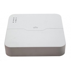 Uniview NVR, 4 PoE (Max 54W) kanály, H.265, 1x HDD, 8Mpix (40Mbps/64Mbps), HDMI, VGA, 2x USB 2.0, audio Uniview NVR, 4 PoE (Max 54W) kanály, H.265, 1x HDD, 8Mpix (40Mbps/64Mbps), HDMI, VGA, 2x USB 2.0, audio