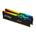 KINGSTON DIMM DDR5 32GB (Kit of 2) 6400MT/s CL32 Non-ECC FURY Beast RGB EXPO, Černá