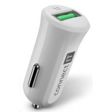 CONNECT IT InCarz QUICK CHARGE 3.0 nabíječka do auta, 1x USB, 3 A, QC 3.0, bílá CONNECT IT InCarz QUICK CHARGE 3.0 nabíječka do auta, 1x USB, 3 A, QC 3.0, bílá