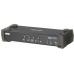 ATEN 4-port DVI KVMP USB, 2port USB HUB, audio, 1.2m kabely