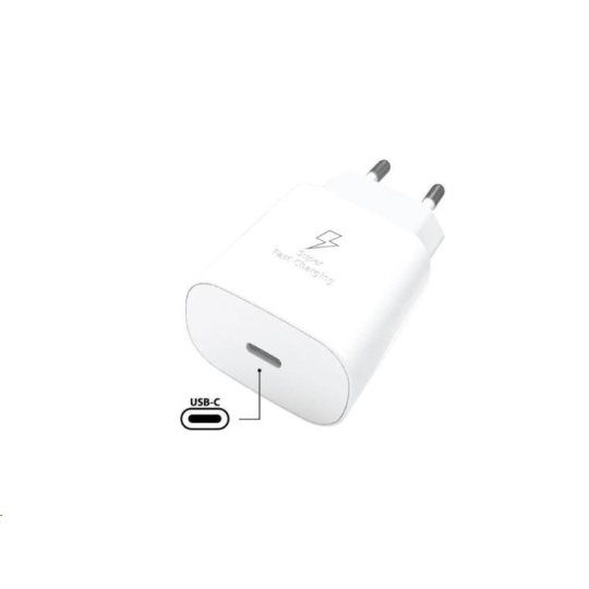 WG - Síťová nabíječka GaN 1x USB-C, PD 25W, PPS, white