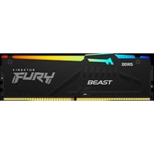 KINGSTON DIMM DDR5 32GB (Kit of 2) 5200MT/s CL36 FURY Beast RGB EXPO