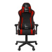GEMBIRD Gaming chair / herní křeslo SCORPION 01, černá/červená, sítovina