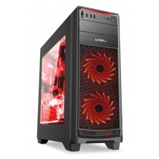 1stCOOL skříň GAMER 1, Full Tower, AU, USB 3.0, bez zdroje, Black 1stCOOL skříň GAMER 1, Full Tower, AU, USB 3.0, bez zdroje, Black