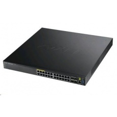 Zyxel GS3700-24HP 28-port Gigabit L2+ Managed PoE Switch, 24x gigabit RJ45, 4x gigabit SFP, 802.3at, 460W Zyxel GS3700-24HP 28-port Gigabit L2+ Managed PoE Switch, 24x gigabit RJ45, 4x gigabit SFP, 802.3at, 460W
