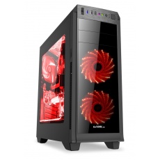 1stCOOL skříň GAMER 2, Full Tower, AU, USB 3.0, bez zdroje, Black 1stCOOL skříň GAMER 2, Full Tower, AU, USB 3.0, bez zdroje, Black
