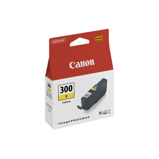 Canon CARTRIDGE PFI-300 Y žlutá pro imagePROGRAF PRO-300