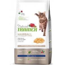 TRAINER Natural Cat HAIRBALL kureci 1,5kg TRAINER Natural Cat HAIRBALL kureci 1,5kg