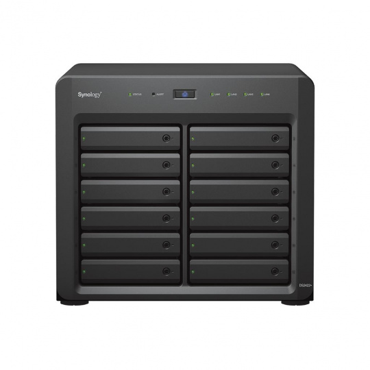 Synology DS2422+ DiskStation (4C/RyzenV1500B/2,2GHz/4GBRAM/12xSATA/2xUSB3.2/4xGbE/1xPCIe)