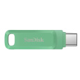 SanDisk Flash Disk 64GB Ultra Dual Drive Go, USB-C 3.2, Zelená