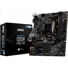 MSI MB Sc LGA1151 B365M PRO-VH, Intel B365, VGA, 2xDDR4, mATX MSI MB Sc LGA1151 B365M PRO-VH, Intel B365, VGA, 2xDDR4, mATX