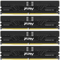 KINGSTON DIMM DDR5 64GB (Kit of 4) 6000MT/s CL32 FURY Renegade Pro ECC Reg PnP KINGSTON DIMM DDR5 64GB (Kit of 4) 6000MT/s CL32 FURY Renegade Pro ECC Reg PnP