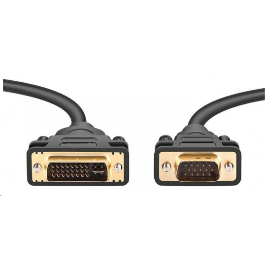 PremiumCord DVI-VGA kabel 3m