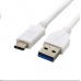 C-TECH kabel USB 3.0 AM na USB-C kabel (AM/CM), 2m, bílý