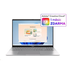 ASUS NTB Vivobook S16 (M3607KA-OLED037W), Ryzen AI 5 330, 16" 1920 x 1200, 32GB, 1TB SSD, Radeon, W11 Home, Silver