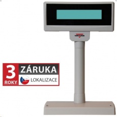 Virtuos zákaznický display FL-2024MW, 2 x 20 znaků 9mm, RS232, včetně napájení +12V Virtuos zákaznický display FL-2024MW, 2 x 20 znaků 9mm, RS232, včetně napájení +12V