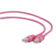 GEMBIRD kabel patchcord Cat5e UTP 0,5m, růžový