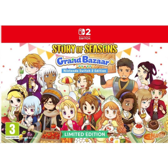 NS2 hra Story of Seasons Grand Bazaar Limited Edition