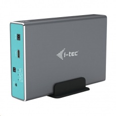 iTec MySafe USB-C 3.1 Gen. 2 / USB 3.0, externí rámeček pro 2x 2,5“ SATA HDD/SSD