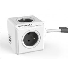 Allocacoc PowerCube Extended USB Grey (1,5m) Allocacoc PowerCube Extended USB Grey (1,5m)