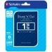 VERBATIM Externí HDD 1TB Store 'n' Go Portable Hard Drive USB 3.0, Blue GEN II