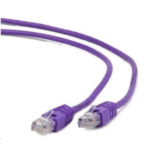 GEMBIRD kabel patchcord CAT6 stíněný FTP 5m, fialový