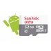 SanDisk MicroSDHC karta 32GB Ultra (80MB/s, Class 10 UHS-I, Android)