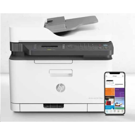 BAZAR - HP Color Laser 179FNW (A4,18/4 ppm, USB 2.0, Ethernet, Wi-Fi, Print/Scan/Copy/Fax) - poškozený obal BAZAR - HP Color Laser 179FNW (A4,18/4 ppm, USB 2.0, Ethernet, Wi-Fi, Print/Scan/Copy/Fax) - poškozený obal