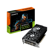GIGABYTE VGA NVIDIA GeForce RTX 5050 WINDFORCE OC V2 8G, 8G GDDR6, 2xDP, 2xHDMI GIGABYTE VGA NVIDIA GeForce RTX 5050 WINDFORCE OC V2 8G, 8G GDDR6, 2xDP, 2xHDMI