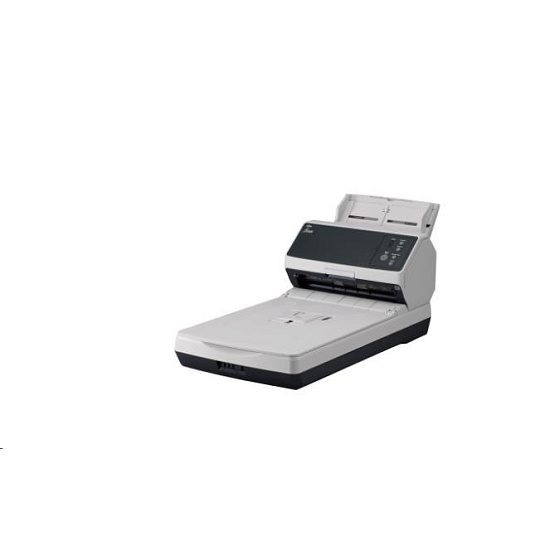 RICOH -poškozený obal-nový- skener Fi-8250 A4, deska+průchod, 50ppm, 600dpi, LAN RJ45-1000, USB 3.2,ADF 100listů